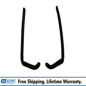 Door J-Strips Weatherstrip Seals Set PAIR for Buick Cadillac Chevy Pontiac Olds - Picture 1 of 3