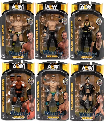 AEW Unrivaled Figuren - Jazwares - Brandneu - Versiegelt - VERSAND KOMBINIERT