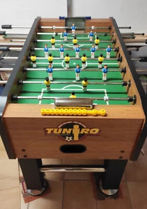 Tischkicker TUNIRO Rustico Tischfußball (Schalke 04 / BVB 09) - Bild 1 von 13