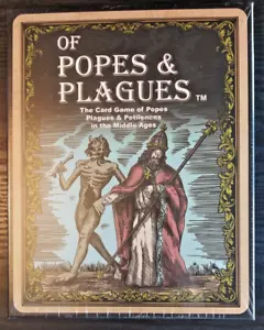 OF POPES & PLAGUES Card Game By Same Creators of PLAGUE & PESTILENCE -NEW/SEALED - Picture 1 of 3