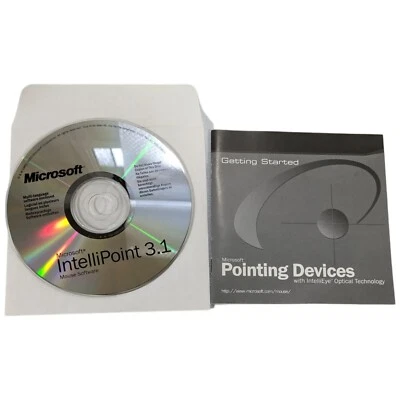 Genuine Microsoft IntelliPoint 3.1 Mouse Software CD-ROM - Image 1 of 4