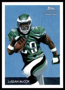 2009 Topps National Chicle #C91  LeSean McCoy  RC  Rookie Philadelphia Eagles