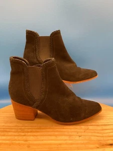 Aldo Chealsea Boot Velirien Women's Sz 7M Black Leather 2" Heel Comfort Non-Slip - Picture 1 of 12