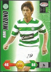 PANINI SUPER STRIKES TRADING CARD-SPL 2009-10-CELTIC-KOKI MIZUNO
