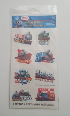 Thomas The Tank Engine suministros de fiesta tatuajes temporales (8 piezas) Foto 1 de 3