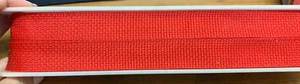 1" RED NYLON WEBBING STRAPPING WRIGHTS 7 YARDS - Picture 1 of 1