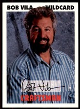 1994-1995 SEARS AND ROEBUCK 30% OFF BOB VILA ROOKIE YOURE A WINNER CARD