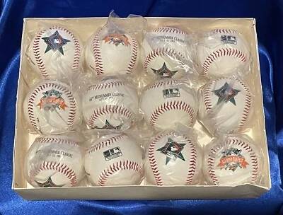 1 Dozen 1993 All-Star Game Baltimore Orioles Souvenir Baseballs New In Box! MLB - Image 1 of 4