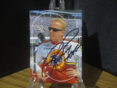 TARJETA COLECCIONABLE NASCAR AUTÉNTICA FIRMADA/AUTOGRAFIADA DE RICKY CRAVEN Foto 1 de 4