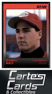 Darryl Kile 1989 Star Columbus Mudcats #15  Houston Astros