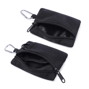 Tactical Utility Card Bag Key Small Pouch Coin Purse EDC Wallet Belt Waist Pack - Picture 1 of 15