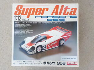 1985 Kyosho 1/12 Super Alta Porsche 956 Complete Kit 3057 w/Store Receipt