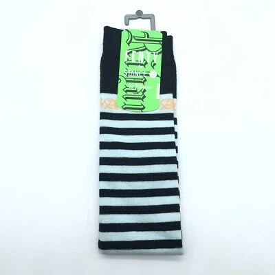 Calcetines Fenty for Stance de Rihanna Barras de Caramelo Bota Alta Rayas Azul Negro OS Foto 1 de 4