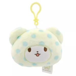 Llavero de felpa Sanrio Marumofubiyori llavero sonrisa cara cartera manta bolsa soporte - Imagen 1 de 4