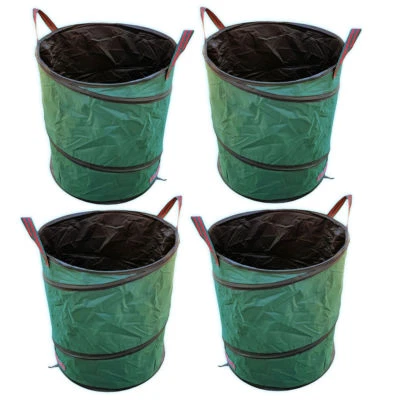 Vabiono 4 x 170 Ltr. PopUp Gartenabfallsack Polyester Oxford 600D Gartensack  - Bild 1 von 4