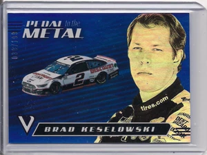 2021 Chronicles #19 Brad Keselowski Pedal to the Metal Blue 39/199 - Picture 1 of 1