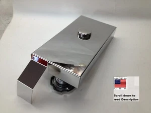 1997-2004 C5 Corvette 3 pc FUSE BOX LID COVER Polish Stainless engine chrome cap - Picture 1 of 4
