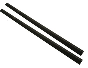 LAND ROVER DEFENDER FRONT DOOR WINDOW SEAL OUTER WAIST WEATHERSTRIP PAIR ALR5980 - Picture 1 of 1