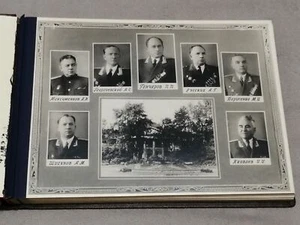 Album mit Fotoausgabe von 1957. Kirow Militärmedizinische Akademie (Leningrad). - Bild 1 von 12