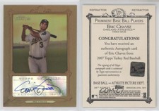 2007 Topps Turkey Red Chromographs Eric Chavez #TRCEC Auto