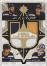2020-21 Ultimate Collection Quad Materials /99 Ryan O'Reilly Brayden Schenn
