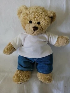 Peluche Build a Bear Workshop riccio marrone marrone chiaro + vestito - Foto 1 di 8