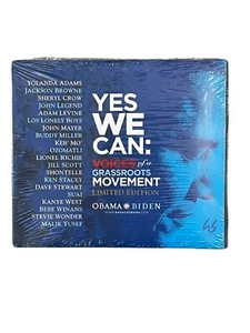 2008 Obama Biden Presidential Campaign CD Yes We Can Limited Edition Music New - Picture 1 of 2