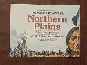 Mapa de National Geographic / The Making of America: Northern Plains / diciembre de 1986 - Imagen 1 de 3
