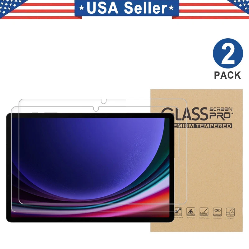 2PCS Tempered Glass Screen Protector For Samsung Galaxy Tab S9 - Image 1 of 1