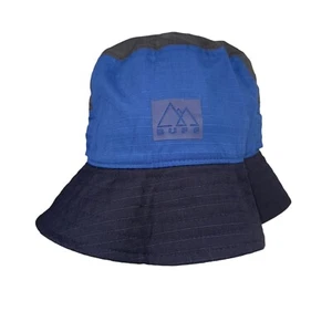 Buff Sun Bucket Outdoor Hat Hak Blue / Grey Large / Extra Large NWT - Picture 1 of 8