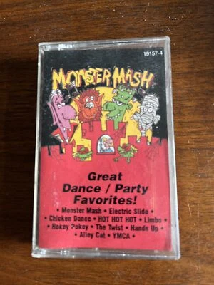 Monster Mash Great Dance Party Favorites Cassette TESTED 19157-4 - Image 1 of 3