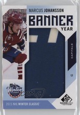 2016-17 Upper Deck SP Game Used Banner Year Winter Classic 2015 Marcus Johansson