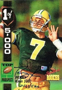 Tarjeta automática firmada por Perry Klein 1994 firma novatos top prospect ~auténtica - Imagen 1 de 1