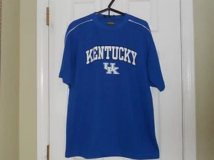UNIVERSITY OF KENTUCKY (UK) MENS TEXTURED SHIRT SZ L VERY NICE - Picture 1 of 2
