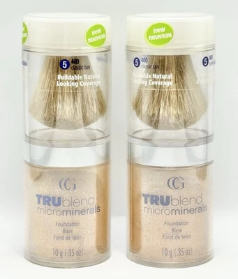 COVERGIRL TRUBLEND MICROMINERALS FOUNDATION SHEER #460 CLASSIC TAN (2 Pack) - Image 1 of 3