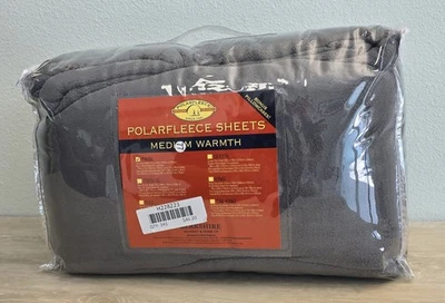 Berkshire Polarfleece средний тепла простыни комплект размер Twin серый 4 изделия + больше новый - Изображение 1 из 3