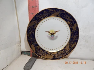 The Danbury Mint Presidential plate collection-Benjamin Harrison Bavarian China - Picture 1 of 2
