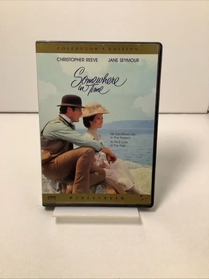 Somewhere in Time DVD 1980 time-travel romance movie Christopher Reeve NEW! - Image 1 of 3