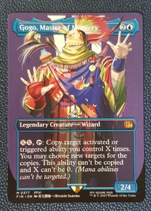 Gogo, Master of Mimicry BORDERLESS 0377 - Final Fantasy - MTG - ENG - NM - Bild 1 von 2