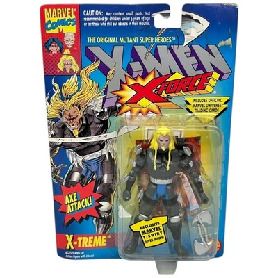 Boneco de ação X-Men X-Force X-Treme 1994 Toy Biz Marvel Comics novo lacrado - Imagem 1 de 4