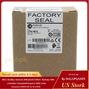 Nuevo módulo de entrada digital Allen-Bredley 1794IM16 Flex 16 puntos AB 1794-IM16 - Imagen 1 de 12