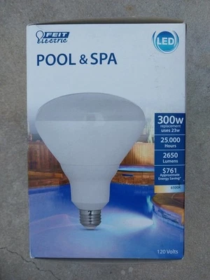 FEIT Eléctrico R40 23W 300W Equivalente Luz de Día 2650 Lúmenes Piscina Spa LED 12V Foto 1 de 4