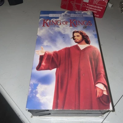 King Of Kings -Jesus Jeffrey Hunter 2 VHS Box Set NEW SEALED MGM watermark 1961  - Image 1 of 3