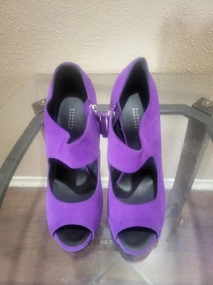 Zapatos Barneys New York de gamuza púrpura para mujer, Italia, talla 40/8,5. Foto 1 de 4