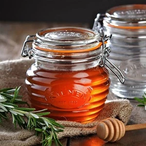NEW Kilner Honey Pot with Dipper - Picture 1 of 2