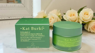 ᥫ᭡ KAT BURKI Vitamin C Intensive Face Cream 1 oz/30 ML Sealed ᥫ᭡ - Image 1 of 4