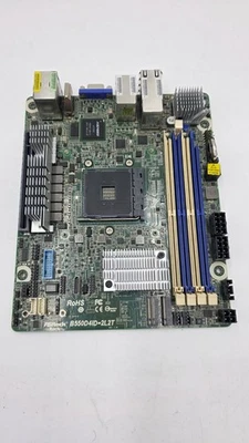 AsRock Rack B550D4ID-2L2T Deep mini-ITX Server Motherboard AMD Ryzen 5000 READ. - Image 1 of 4