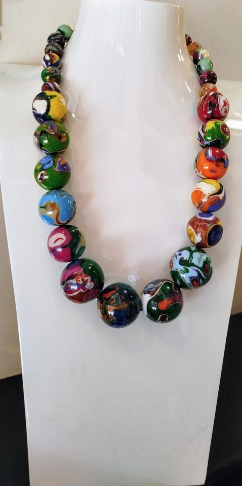 Collier collana in resina SOBRAL originale   - Immagine 1 di 1