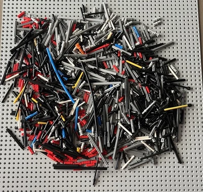 1150 LEGO Mixed Technic Pins Connectors Poles Star Wars Bionicle Speed Champ MOC - Image 1 of 4