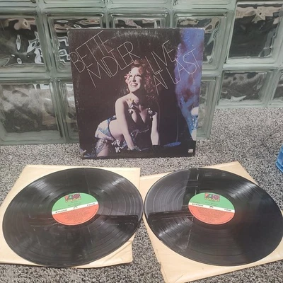 BETTE MIDLER “Live At Last” 1977 Vinyl 2xLP Atlantic Records SD 2-9000 vintage  - Image 1 of 4